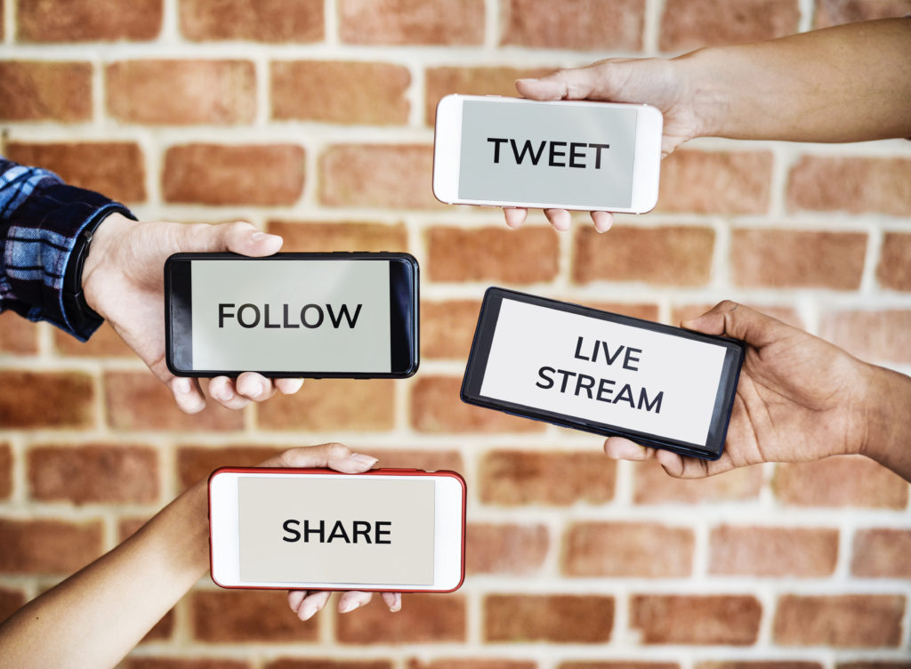 Create content that’s engaging for all social media platforms by producing live content or hosting giveaways.