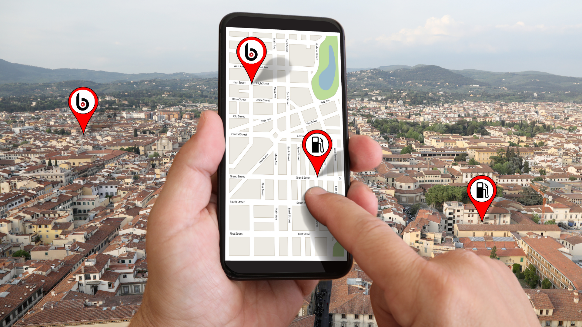 Geofencing marketing helps you target consumers within a specific radius from your location.
